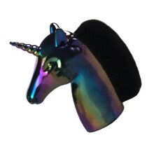 1 St Unicorn Makeuppensel, Puderpensel För Kvinnor, Flickor