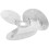 Fanbladen Verwarming Koeling Gegalvaniseerd Ijzer 6 Inch 1
