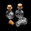 10Pcs Vinflaskaformade Miniglasflaskor Med Kork 4