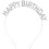 -tête couronne de pour fête 8