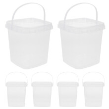 6St Fyrkantiga Hinkar Med Lock, 1L