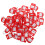 50Pcs Nyckelbrickor Med Delade Ringar 3