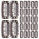 60Pcs Metall Perukklämmor För Hår Extensions Tillbehör 1
