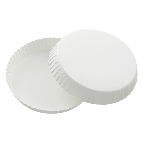 100Pcs Engångs Papperslock För Dryckeskoppar Mug Lids Kaffemugglock