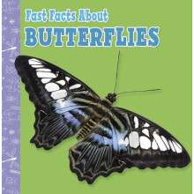Fast Facts About Butterflies by Lisa J. Amstutz Paperback Book