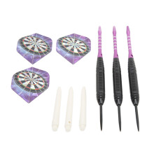Premium 22g Steel Tip Darts 3Pcs Non-Slip Grip with Storage for All Players