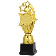 Golden Plastic Trophies for Kids Kindergarten Graduation Decor