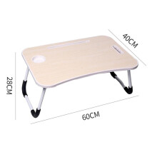(White) Folding Laptop Bed Table Cup Holder Lap Standing Desk Tray Breakfast Portable Black/Pink/White Free Shipping`
