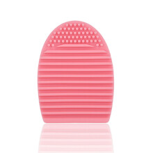 Silikon Makeup Penselrenare Rengöringsägg Tvättverktyg Rosa