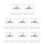 8Pcs Utbildning Transparent Hundväggsgnuggunderlagsficka 1