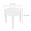 200 Pcs Vit Pizza Saver Stand Tripod Hållare 2