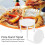 200 Pcs Vit Pizza Saver Stand Tripod Hållare 11