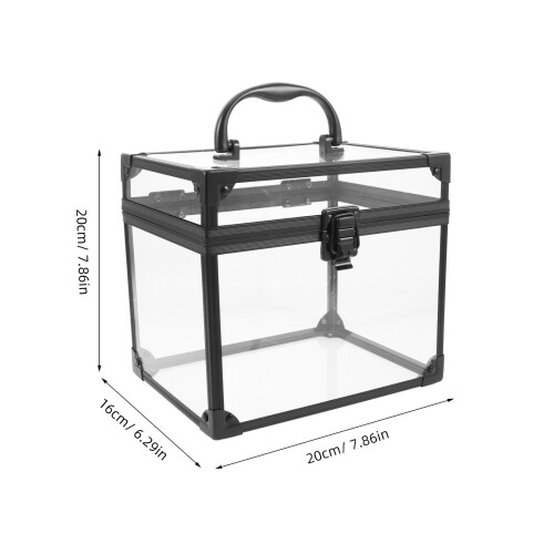 Robuste Vinyl Schallplattenbox Mit Tragegriff Für Zuhause 2