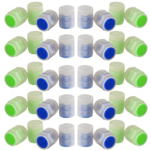 50Pcs Fluorescerande Ventilhättar För Motorcykel- Och Bilstyrning
