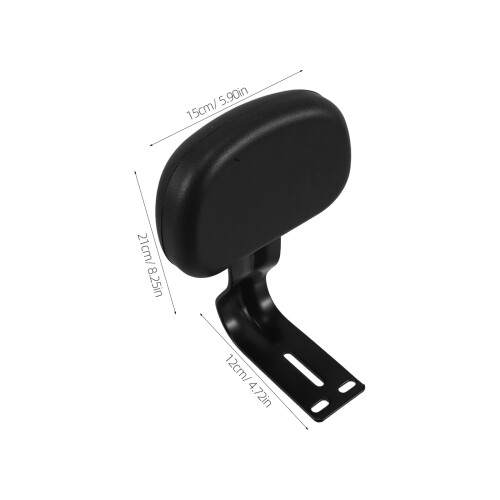 Support Dorsal Électrique Noir ABS Sécurisant Antiglisse 1
