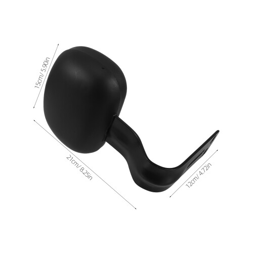 Support Dorsal Électrique Noir ABS Sécurisant Antiglisse 2