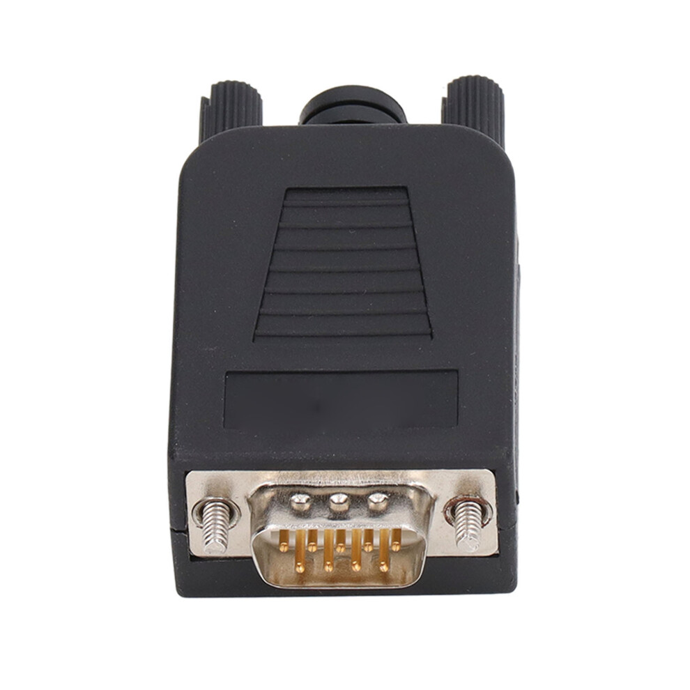 5 Sets Db9 Rs232 Male Adapter Serial Port Device Pp Connector With Mounting Fasteners 4651357288373