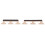 Banjo Bridge Black For Professional Use 2pcs 5
