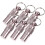 6Pcs Husdjurs ID Katt Kragskylt Anti Lost 1