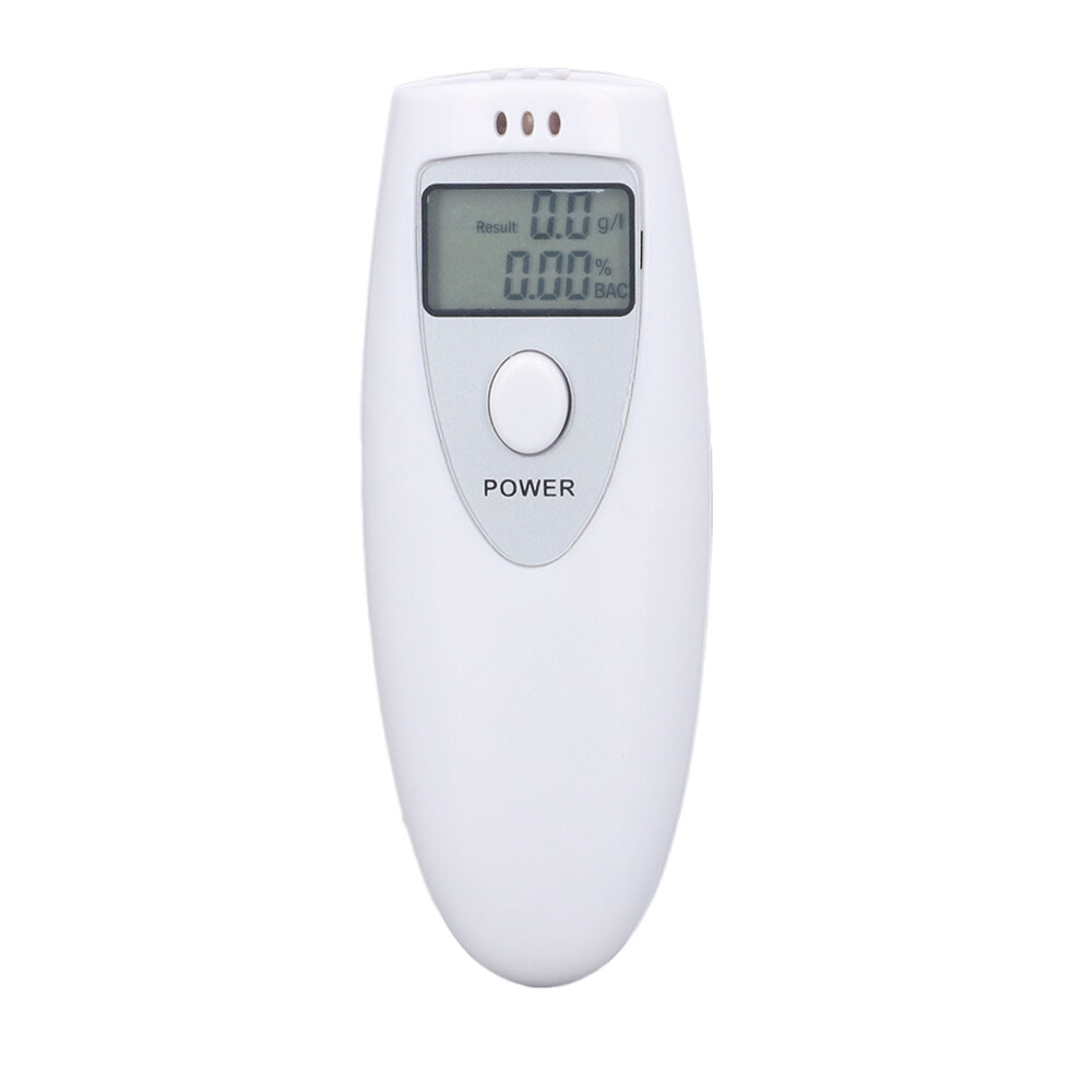 Portable Abs Alcohol Tester, Accurate Breath Alcohol Detector White 3131357290244