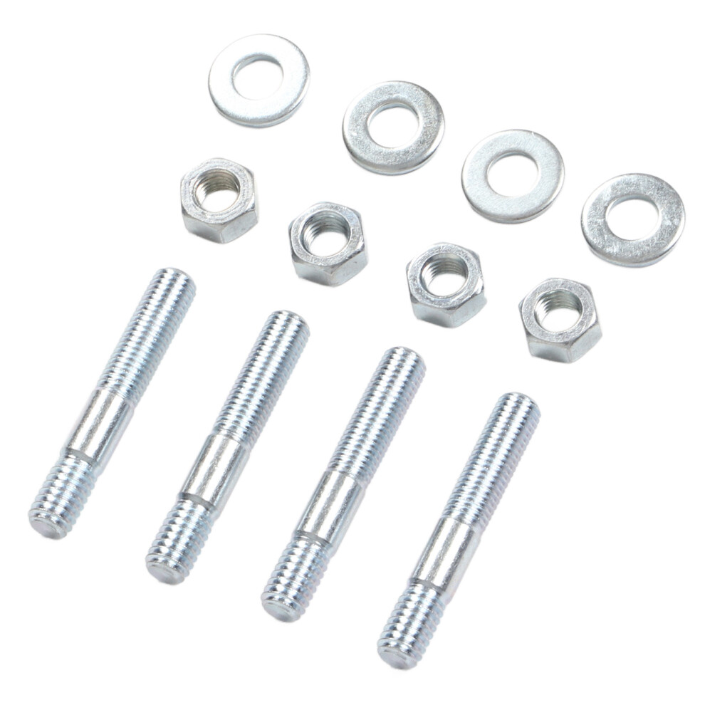 Metal Carb Spacer Stud Kit For 5/16In Threads - Long-Lasting Use 6911357290553