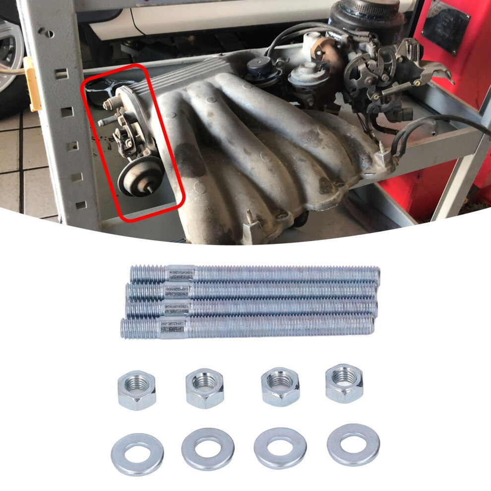 Zinc Plated 3.5In Carburetor Stud Set For 5/16In Thread Manifold 7681357290592