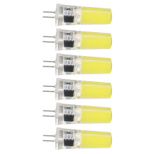 Dimmable G4 LED Bulb COB Chandelier Light 6-Pack