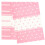 100 Ark Punktmönstrat Presentpapper Sött Tema Godisförpackning 1