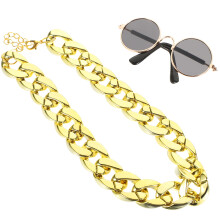 2Pièces Collier Lunettes Animaux Résistants En Couleurs