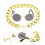 2Pièces Collier Lunettes Animaux Résistants En Couleurs 3