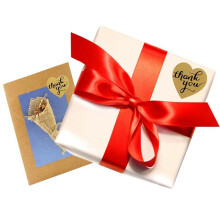 Stickers Autocollants Kraft Marron Pour Sac Cadeau
