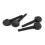 Black Cello Pegs Set Natural Material Durable Tuning Accessories 1