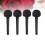 Black Cello Pegs Set Natural Material Durable Tuning Accessories 11