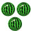 3St Luftfylld Vattenmelon Lekotopp Strandsboll Poolboll Barn 6