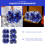 6Pcs Cheerleading Pompomar Handblommor För Jublande 9