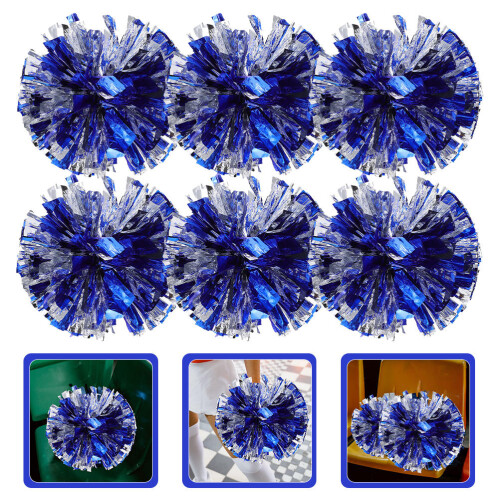 6Pcs Cheerleading Pompomar Handblommor För Jublande 2