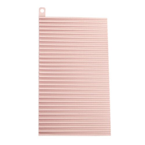 Petit Lave-Linge Maison Silicone Pliable Antidérapant Rose