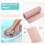 Petit Lave-Linge Maison Silicone Pliable Antidérapant Rose 9