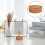 DIY Muziekbasis Met Roterend Design Khaki 5