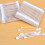 5Pack 100St Engångs Dubbeländade Cotonsticks För Öronrengöring Och 3