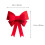 Rote Große Schleife Bow Tie Für Vorhang Fest 8