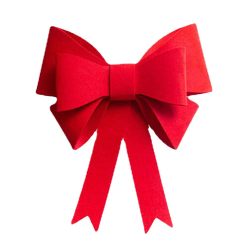 Rote Große Schleife Bow Tie Für Vorhang Fest 2