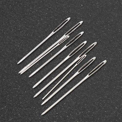 36Pcs Stora Håls Sy- Och Broderinålar Med 3 Förvaringsflaskor 1