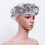 6St En gångs Hårstilering Aluminiumfolie Vattentät Elastisk Duschmössa 5