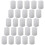 25Pcs Strong Silver Aluminum Dog Id Tags Custom Engraved Pet Tags 9