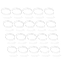 200Pcs Skjortkragestavar Hållbara Kragefixeringsstavar