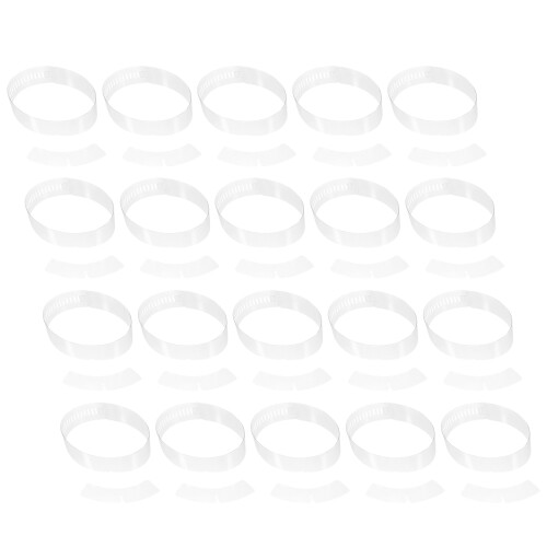 200Pcs Skjortkragestavar Hållbara Kragefixeringsstavar