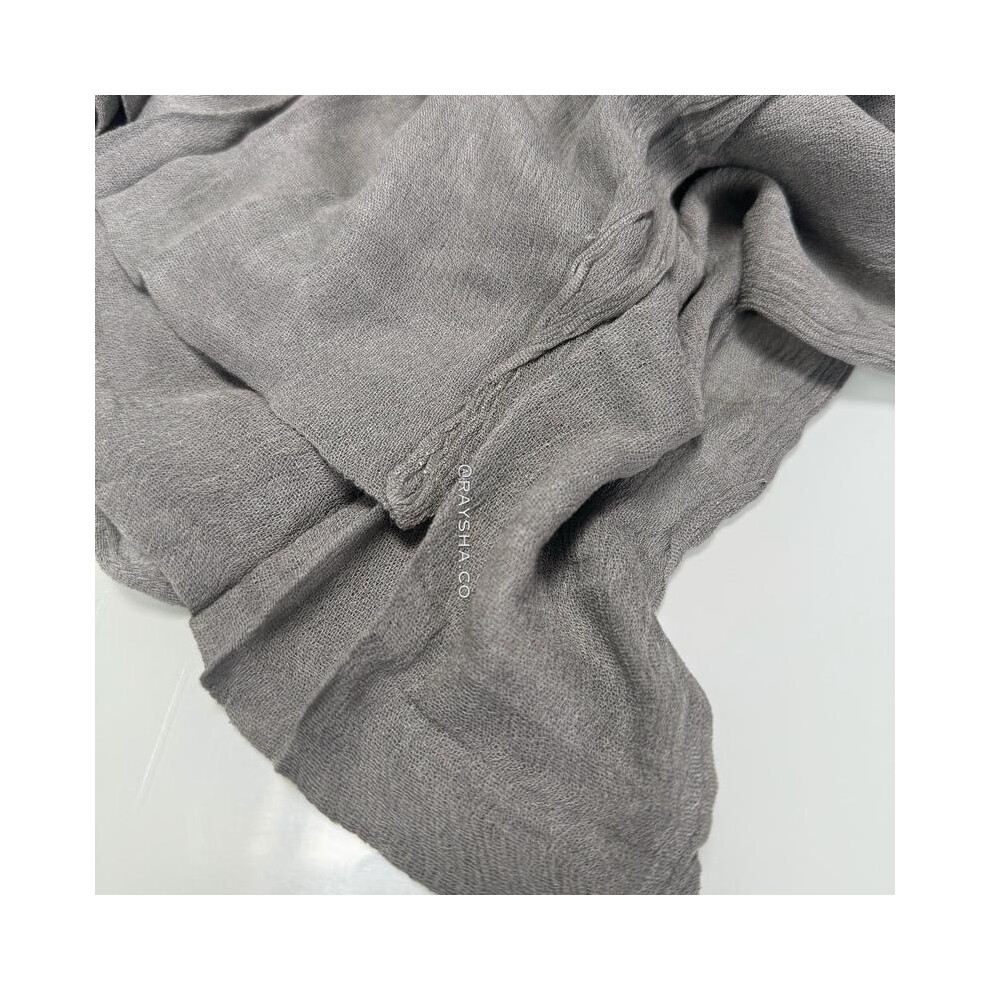 (Grey) Rayshaco rayon crinkle hijabs-image-OPC-PMNNFBD-NEW