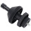 3 Pieces Clutch Alignment Tool Kit for Single Plate Vehicles Black 13