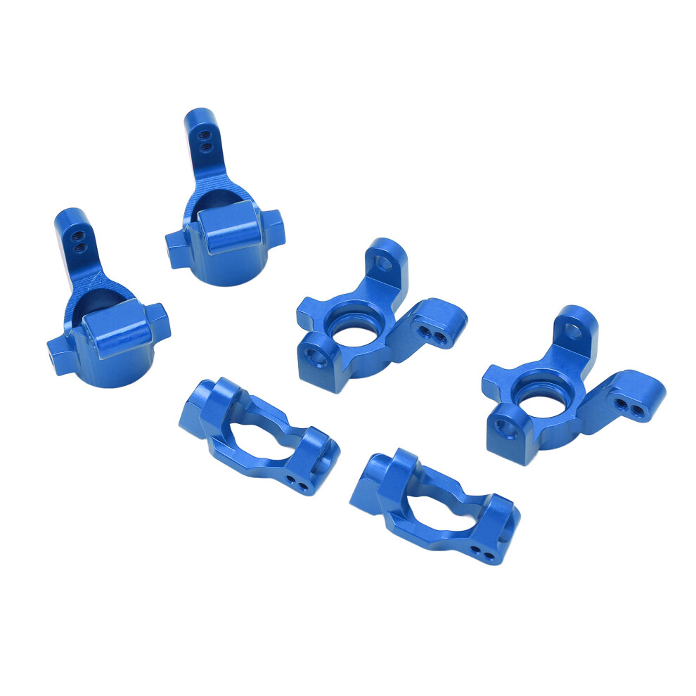 Aluminum Alloy Rc Car Steering Assembly Kit For Teton 1/18 Blue 9411357293747